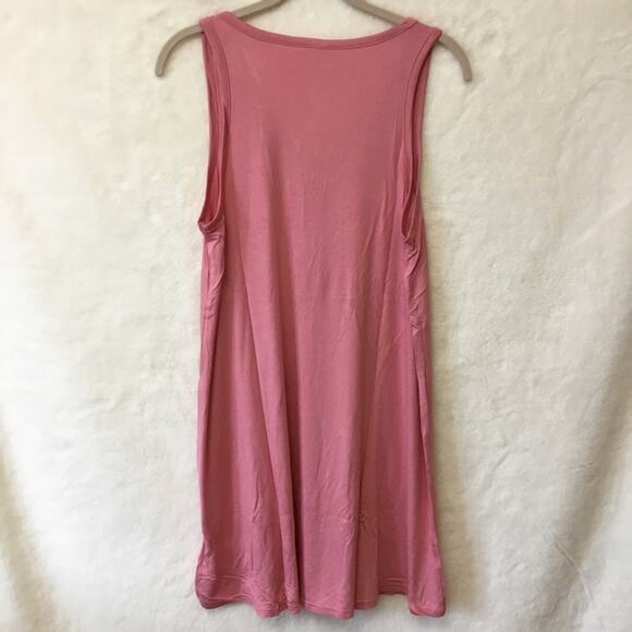 GAP Factory Pink Sleeveless Swing Dress - Picture 8 of 10